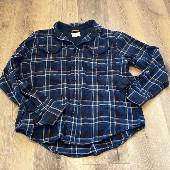 Field and Stream Plaid Flannel Button Down Shirt XL - Picture 1 of 8